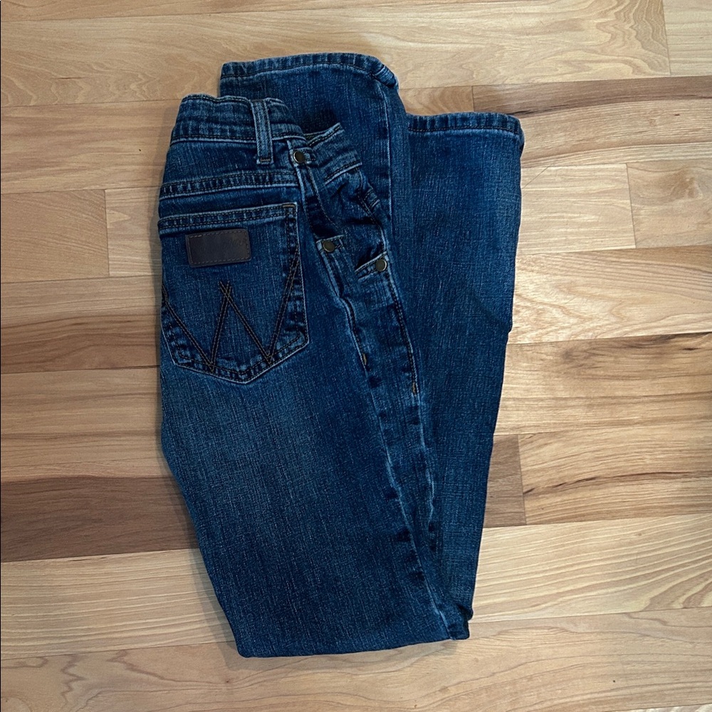 Wrangler Kids Dark Blue Jeans